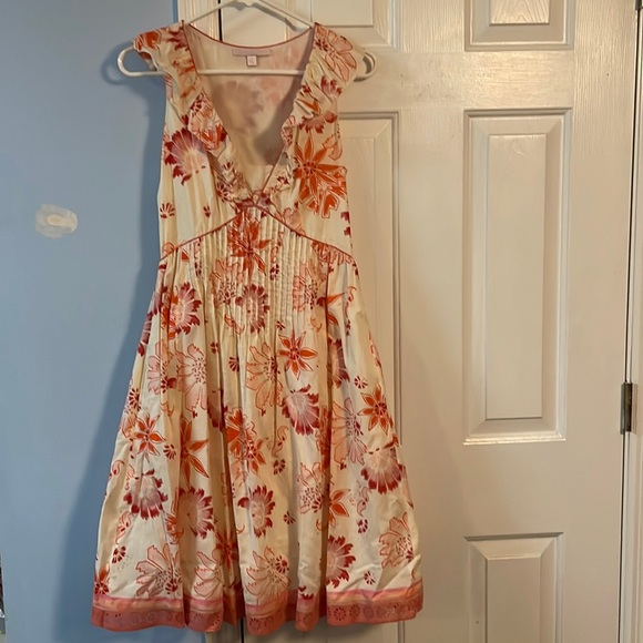 Rebecca Taylor Dresses & Skirts - Gorgeous cotton dress with silk lining. Rebecca Taylor size 4 new without tags.